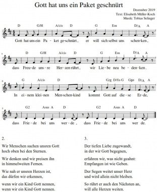 Ein Lied - nicht nur an Weihnachten zum Krippenspiel - Lied,Weihnacht,Geschenk,Liebe,Segen