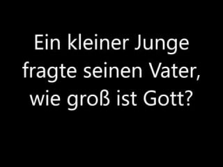 Ein kleiner Junge fragte seinen Vater, wie groß ist Gott? - Gott,Jesus,Video,Glaube,Impulse