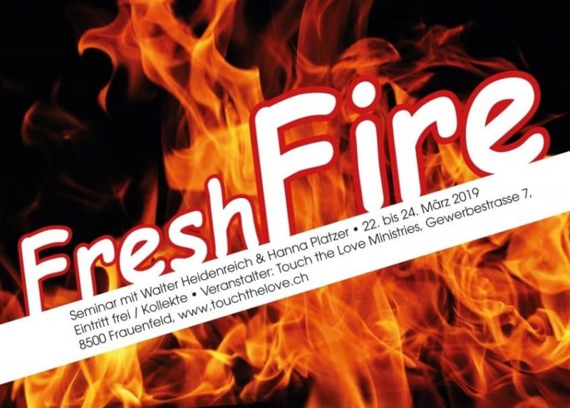 Fresh Fire - Seminar - Touch-the-Love Ministries