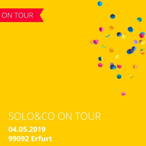 SOL&CO ON TOUR - Großveranstaltung - Erfurt SOL&CO ON TOUR - Großveranstaltung - Erfurt