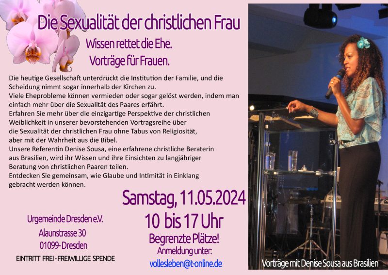 Die Sexualität der christlichen Frau - Seminar - Dresden