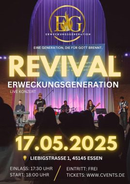 Revival Night Erweckungsgeneration, Konzert, Essen, Nordrhein-Westfalen