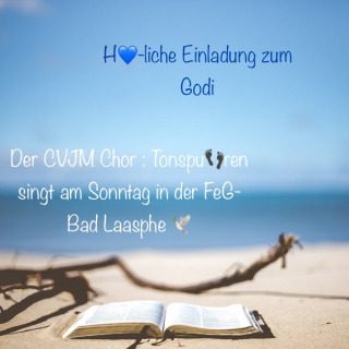 Gottesdienst mit dem CVJM Chor, besonderer Gottesdienst, Bad Laasphe, Nordrhein-Westfalen