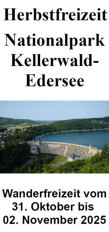 Wanderfreizeit - Nationalpark Kellerwald-Edersee - Freizeit - Bad Wildungen