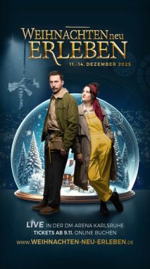 Weihnachten neu erleben, Großveranstaltung, Karlsruhe, Baden-Württemberg