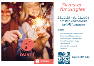 Silvesterfreizeit für Singles, Seminar, Kloster Volkenroda/Thüringen, Thüringen