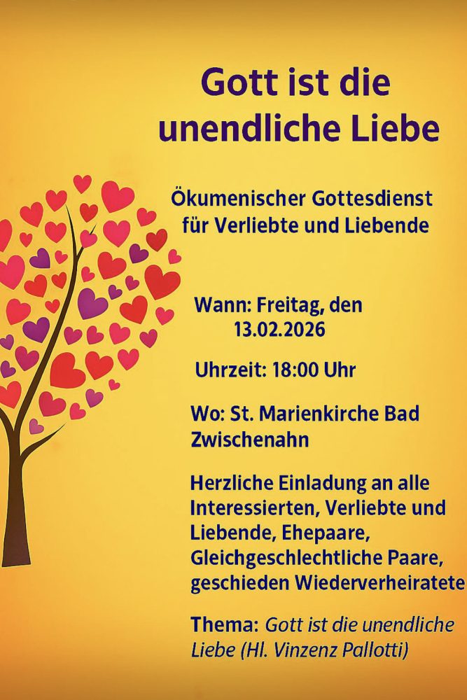 Gott ist die unendliche Liebe - besonderer Gottesdienst - Bad Zwischenahn