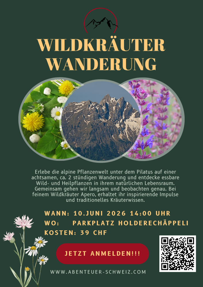 Kräuterwanderung im Eigenthal - Kleines oder selbst organisiertes Event - Eigenthal - Wildkräuter - kostenlose Gaben Gottes